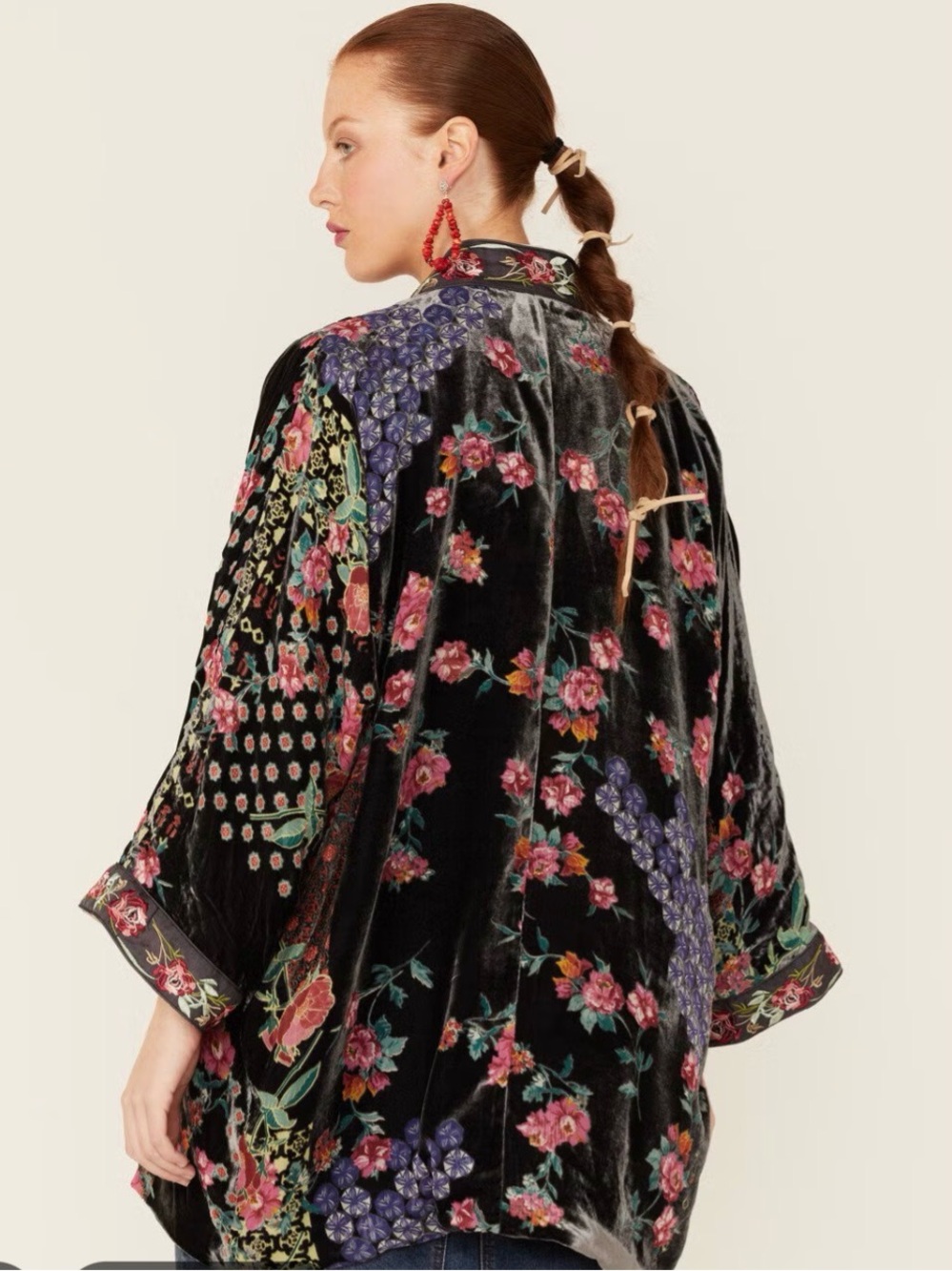 Johnny Was Rose Burnout Talullah Jacket